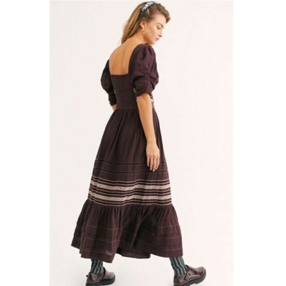 NWT! Free People Delicacy Embroidered Boho Dress - Picture 4 of 5